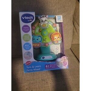 Vtech Baby Turn and Learn Ferris‎ Wheel 6+ months 45+ songs Tiger, Elephant New